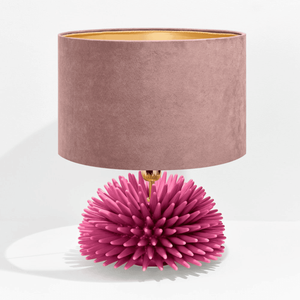 HEDGEHOG LAMP CIKLAMA 18 CM