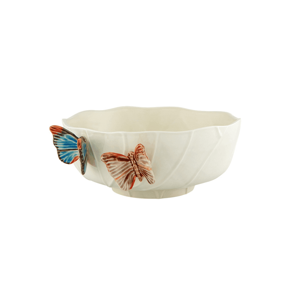 CLOUDY BUTTERFLIES LARGE SALAD BOWL