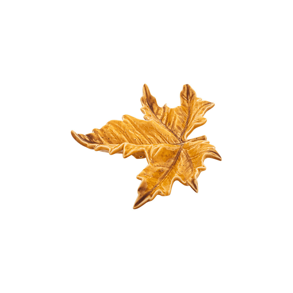 GUDRUN SMALL SYCAMORE LEAF YELLOW