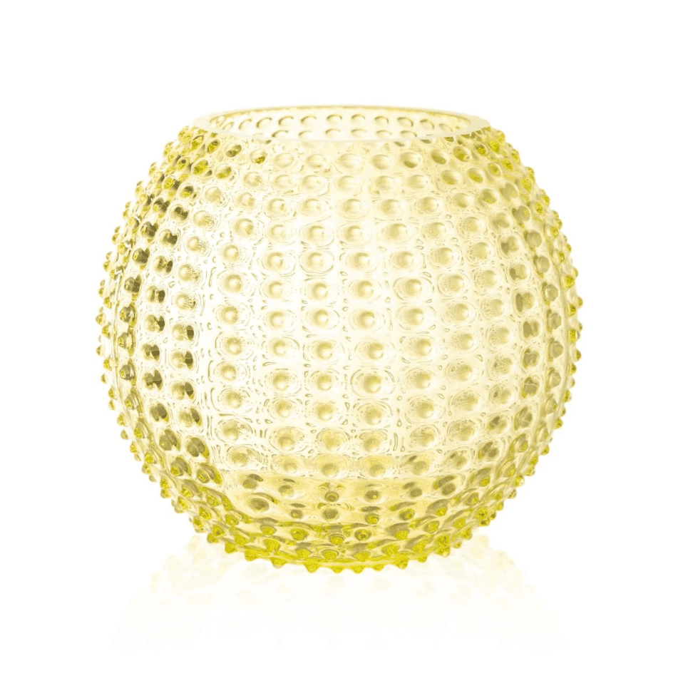 HOBNAIL LARGE ROUND VASE