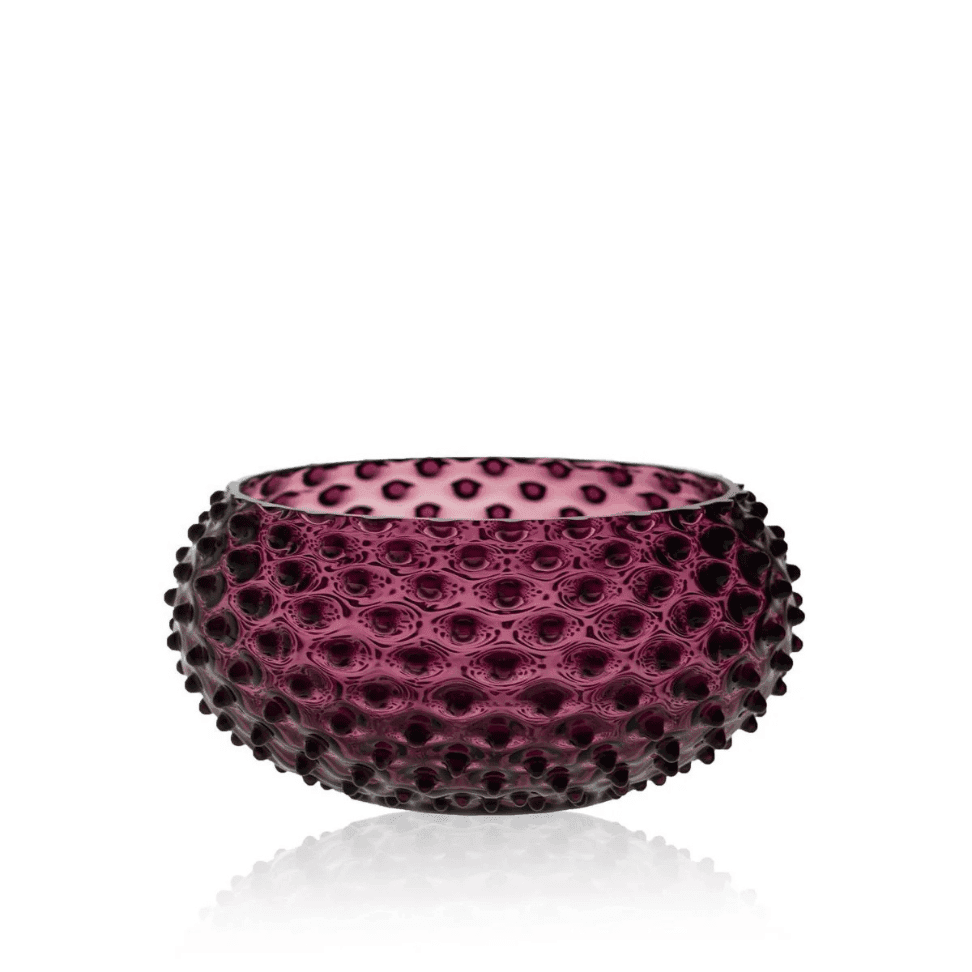 VIOLET HOBNAIL BOWL