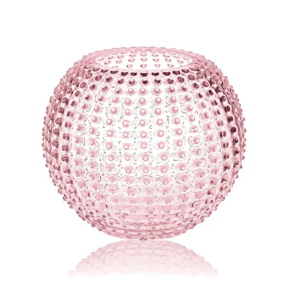 ROSALINE HOBNAIL LARGE ROUND VASE