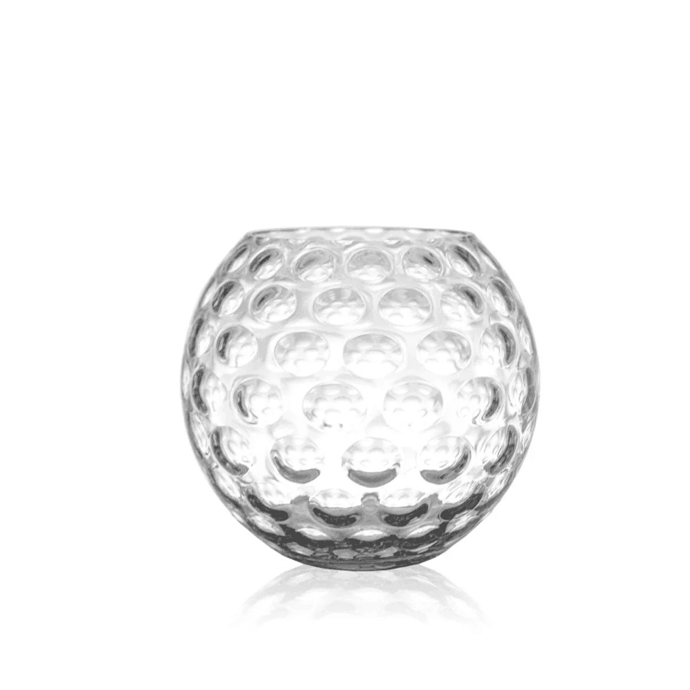 CRYSTAL KUGEL LARGE ROUND VASE