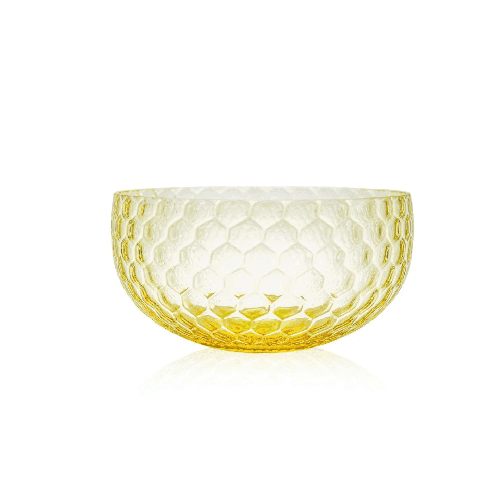 CITRINE HONEYCOMB BOWL