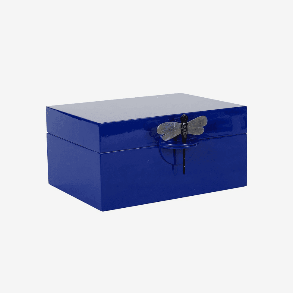 LACQUER BOX XL BLUE INK