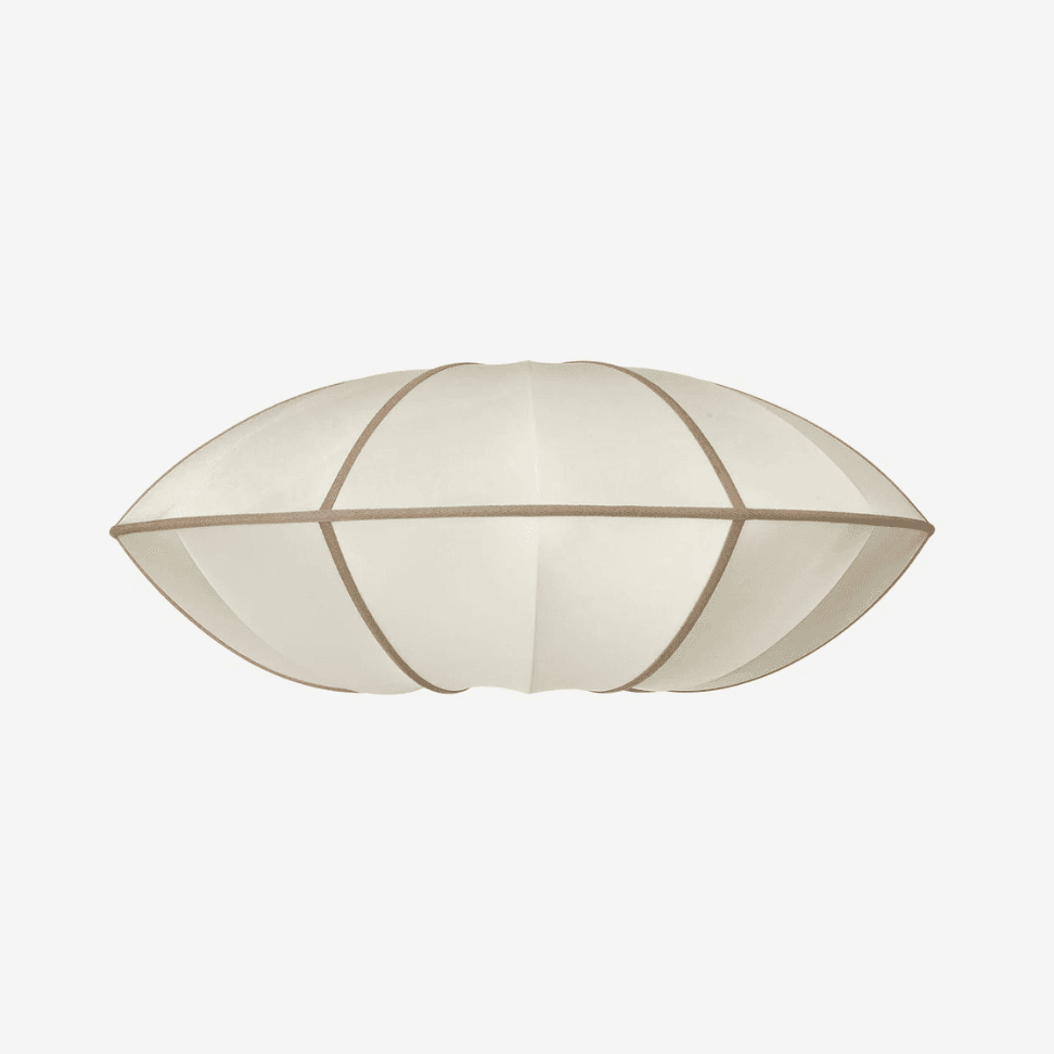 LAMP SHADE INDOCHINA OFFWHITE/AMBER UFO