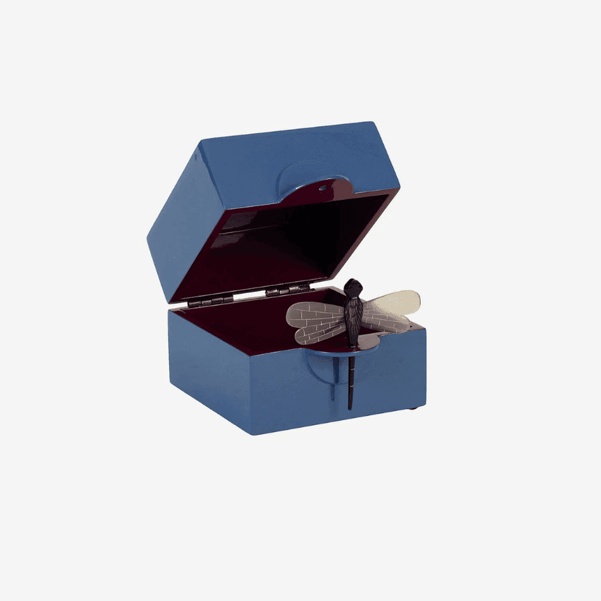 LACQUER BOX S DENIM