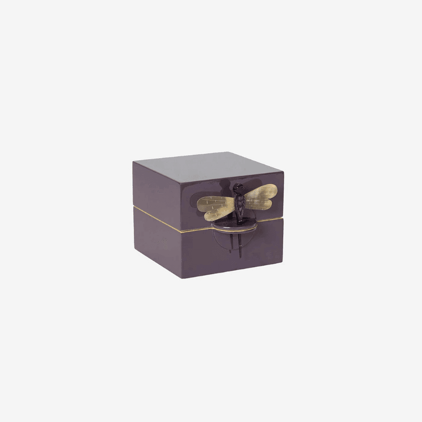 LACQUER BOX S LAVENDER