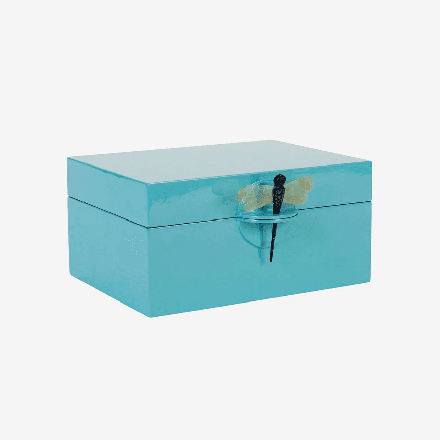 LACQUER BOX XL TURQUOISE