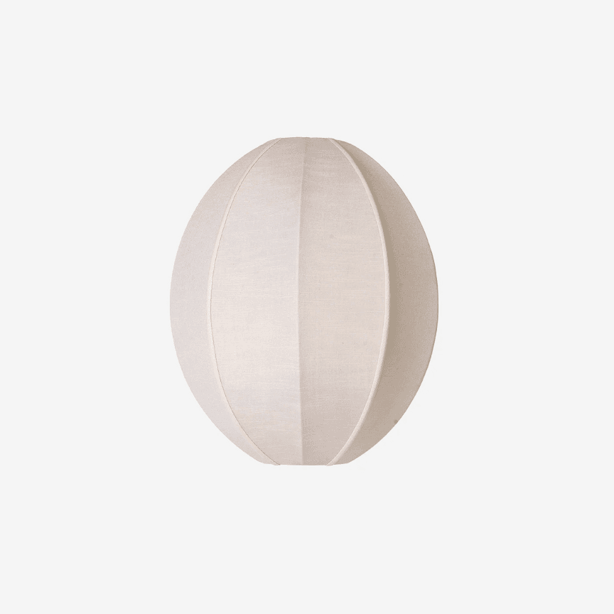 LAMP SHADE INDOCHINA RAW SAND OVAL S