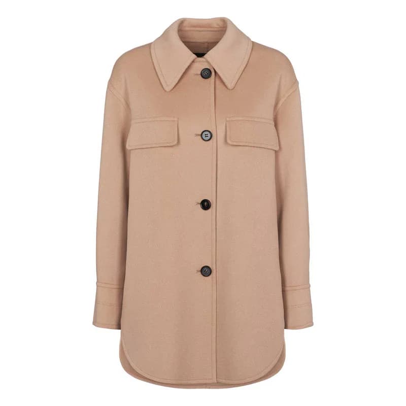 EMMA | SEUDE JACKET DARK BEIGE