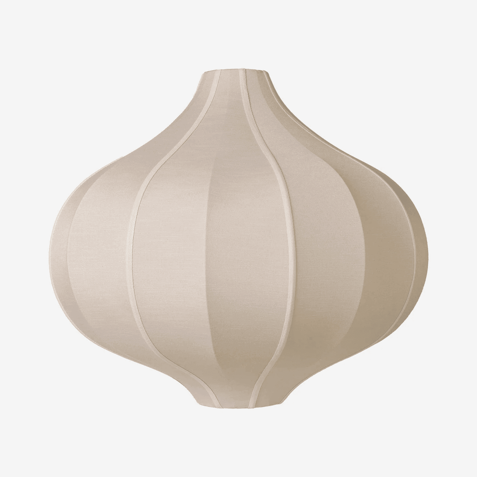 LAMP SHADE INDOCHINA RAW SAND ONION B