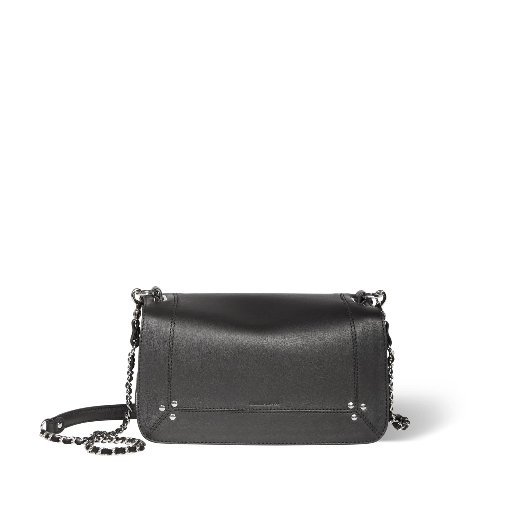 Bobi Lambskin Noir Silver